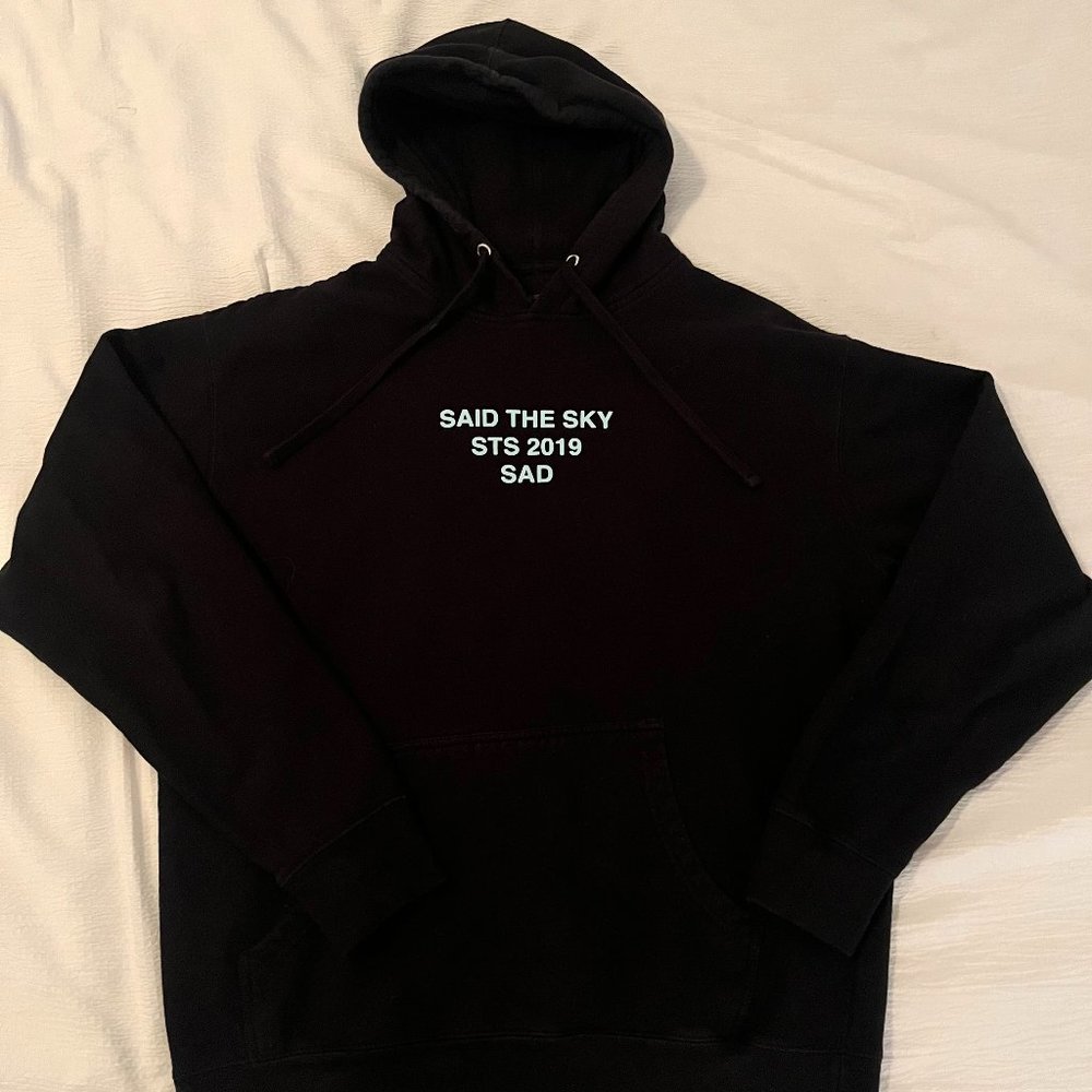 2019 Said The Sky Hoodie "Anti Sadboi Sadboi Club" (Size Large)